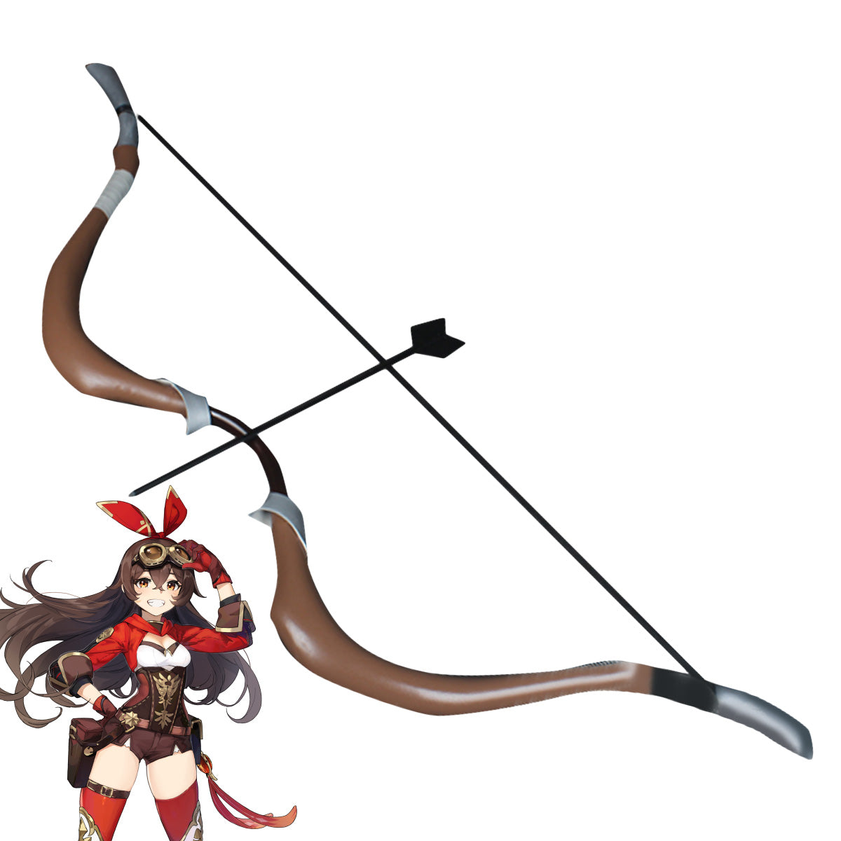 Genshin Impact Amber Bow Cosplay Weapon Prop Prop - Tophatter Daily Deals